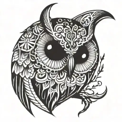 Skeleton Owl