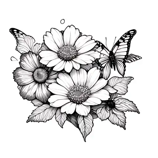 Flowers With Honeycombs For The Fill Space With Like Bees Maybe Butterflies Idk About Butterflies