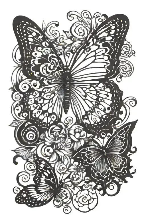 Word Breathe With Semicolon Butterfly