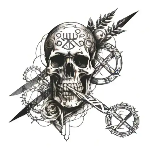 Illustration Of A Gene Mutation With Roman Numeral Xxi Incorporated