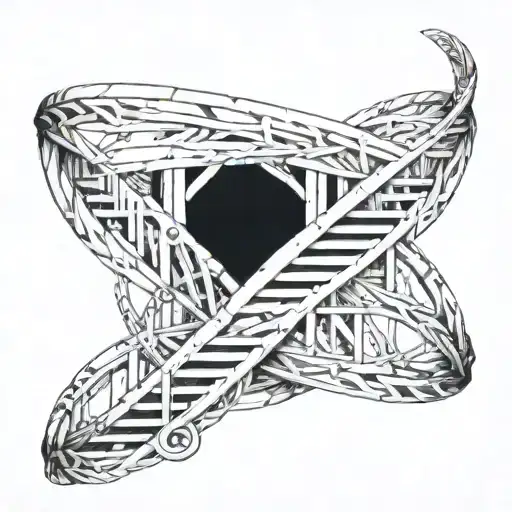 Dna Double Helix Intertwined With Roman Numeral Xxi