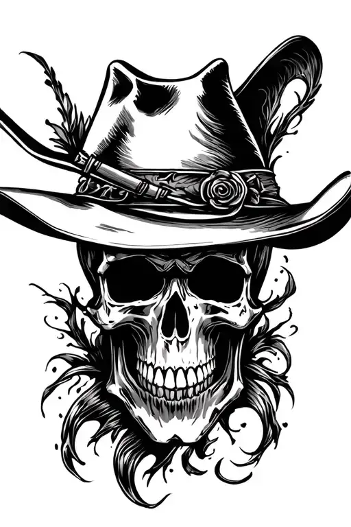 Cowboy Skull