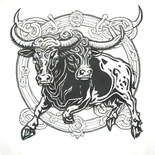 Scary Taurus Bull