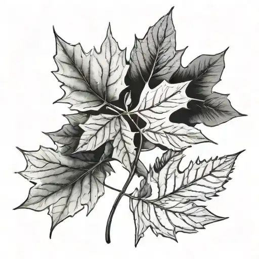 Combine A Maple Leaf And A Eucalyptus Leaf To Represent Your Canadian And Australian Roots