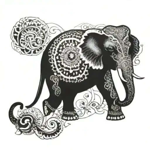 An Indian Elephant