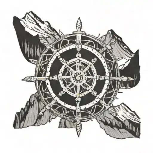 Ship Wheel Daughter Mountain