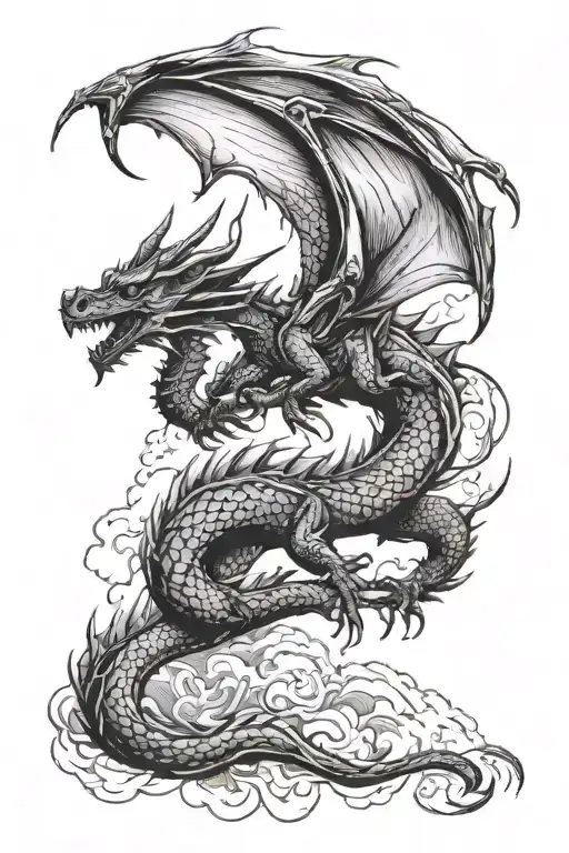 Dragon Flying