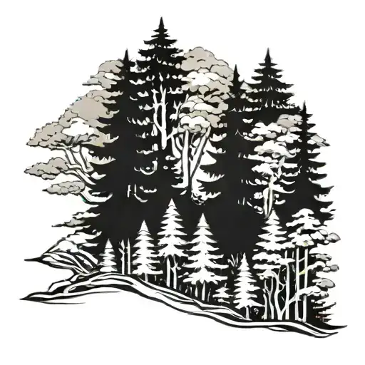 Trees From Wolf Face