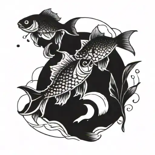 Fish Swimming Together