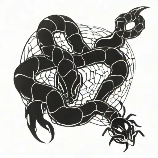 Chain Spider Snake