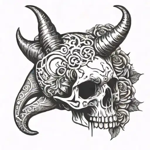 Horn And Skull