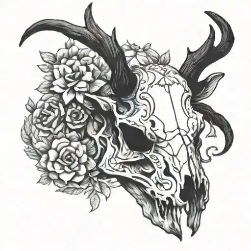 Sleep Token Deer Skull