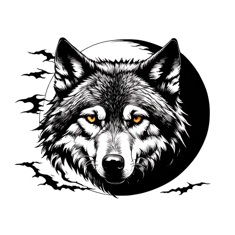 Dark Moon Wolf