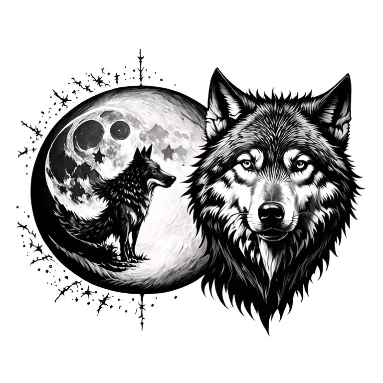 Dark Moon Wolf