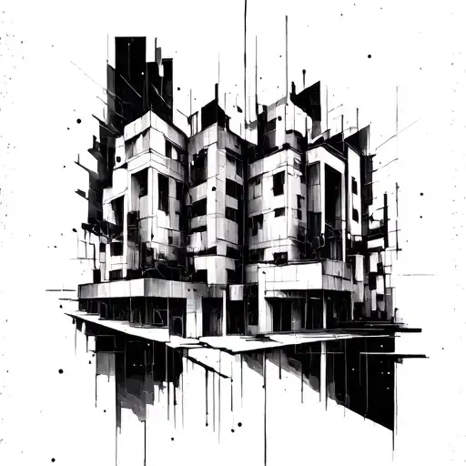 Abstract Design Building