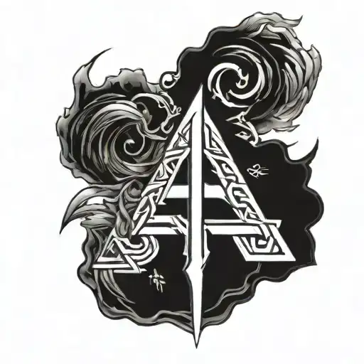 Freya Rune Symbolizing Strength