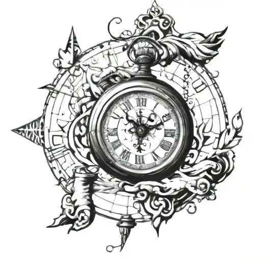 Clock Hands Pointing