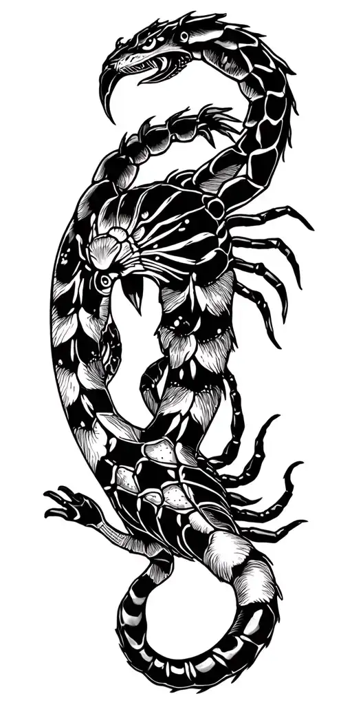 Ancor Cat And Scorpion