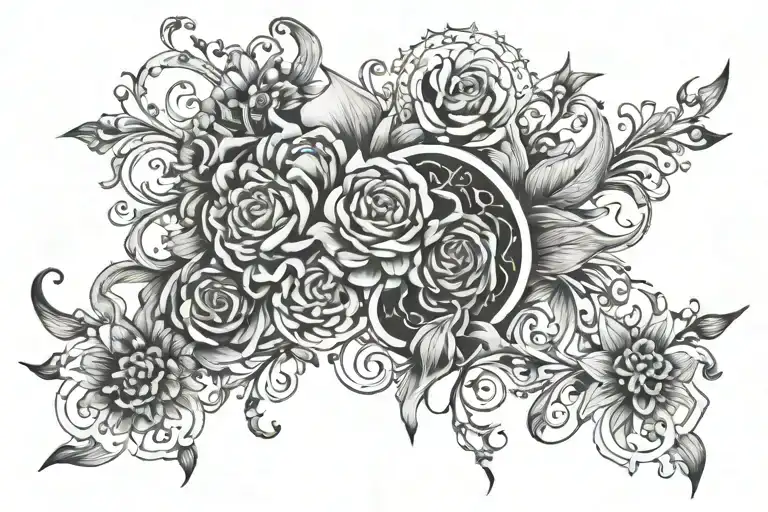 I Want The Name Alexey In Blue And Black Grey Style