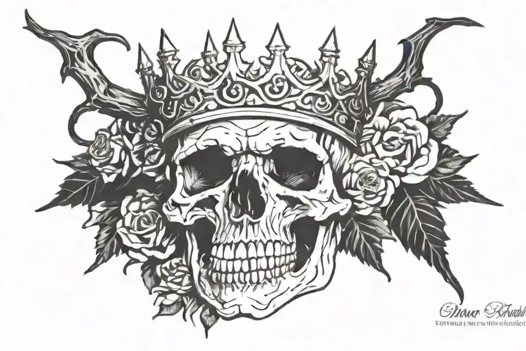 Skull Thorn Crown