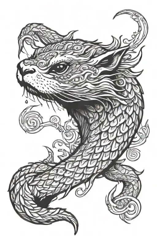 Otter Dragon