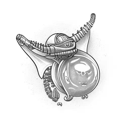 Alien Human Mixture Funny