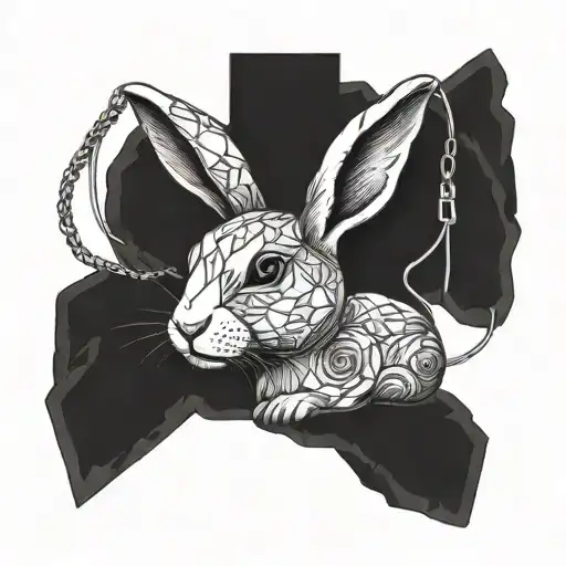 Rabbit Cash Diamond Chain Headphone