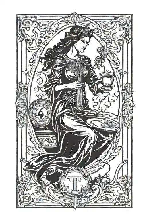 Temperance Tarot Card