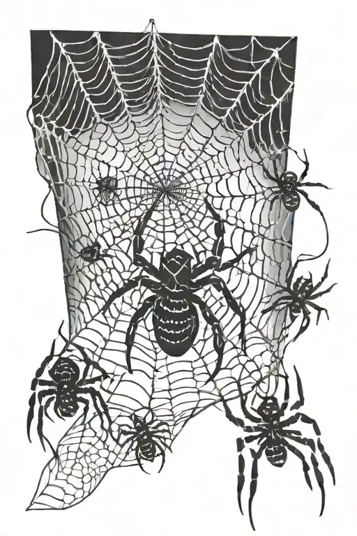 Spiders And Spider Web