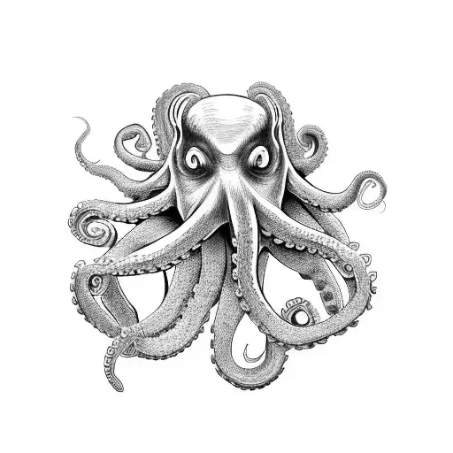 Angry Full Octopus Shoulder