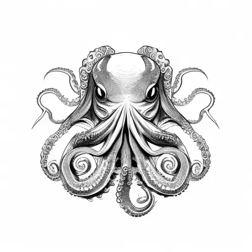 Angry Full Octopus Shoulder
