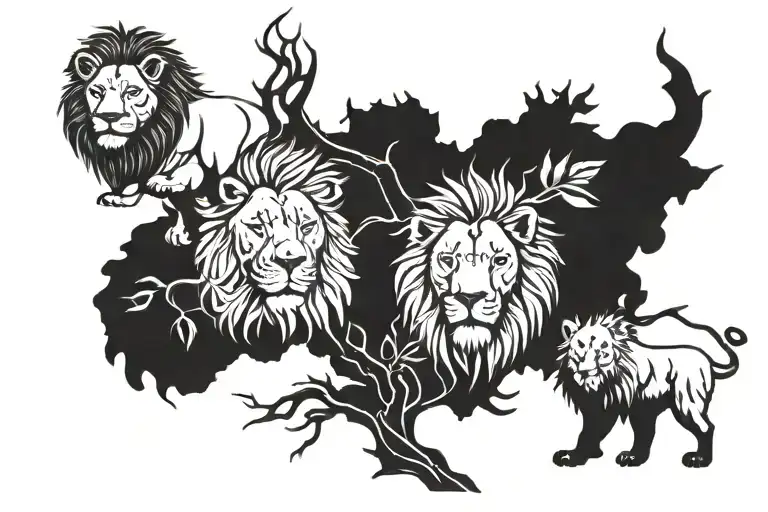 Lion Family Tree