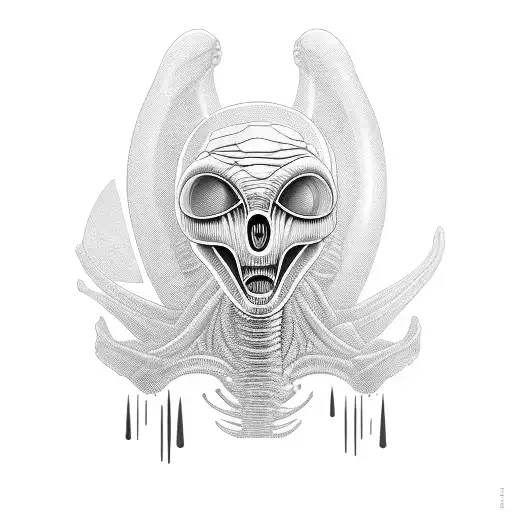 Alien Doing Human Stuff