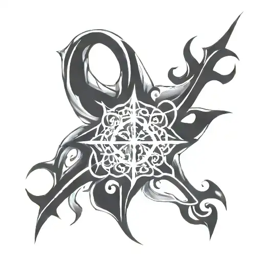 Arabic Light Cross Thorn