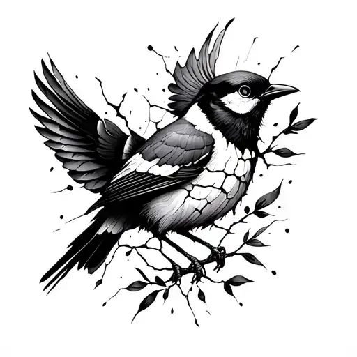 Bird And Watch Torn Apart