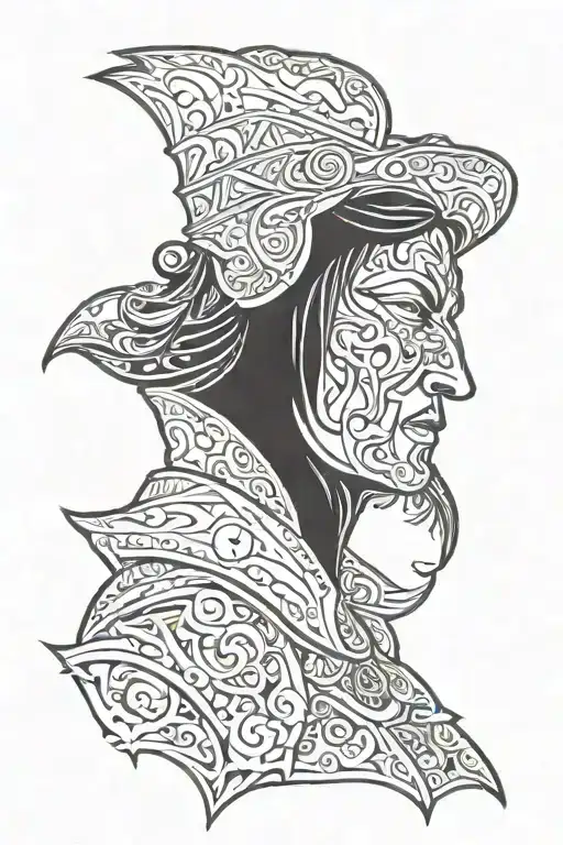 King Warrior Lover Magician