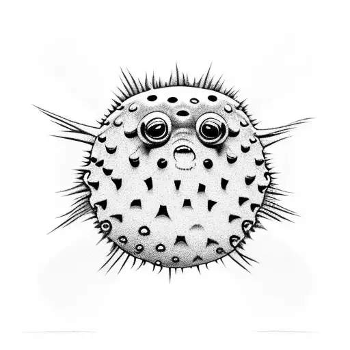 Weed Puffer Fish