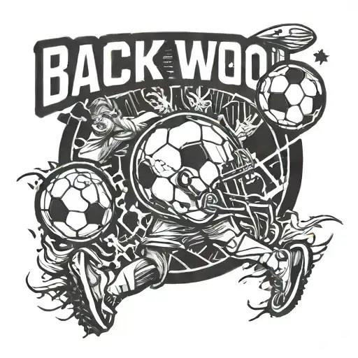 Combine Elements Of Hip Hop Culture And Football Into A Dynamic Tattoo Design