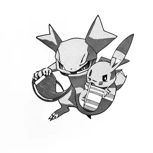 Pokemon Haunter Riding Skateboard