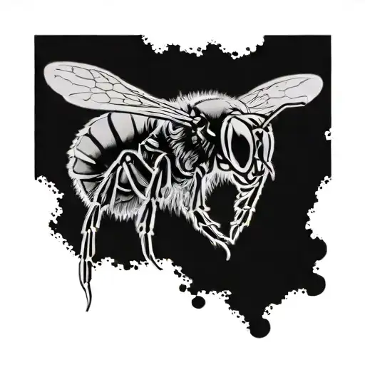 A Wasp Seen From The Side