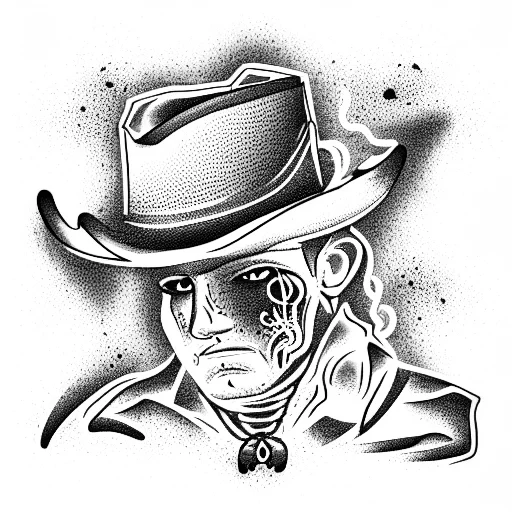 Old West Cowboy Six Shooter