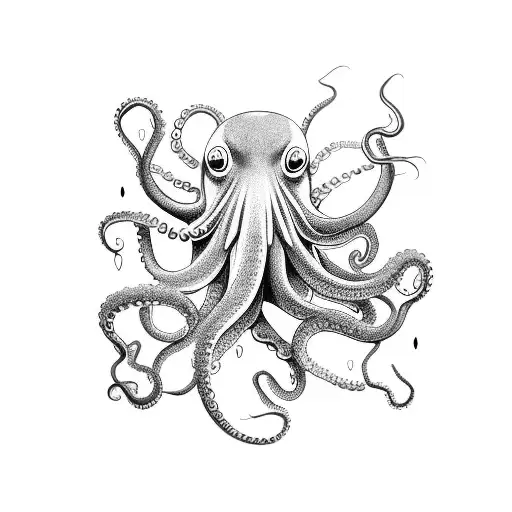 Coleoidea Octopus On Arm