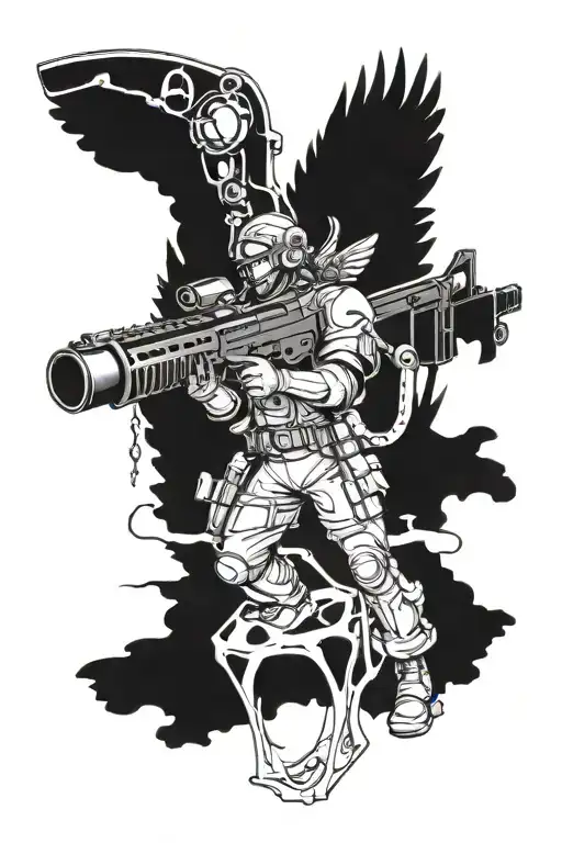 Angel And Machine Gun