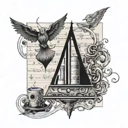 A Harry Potter Themed Music Sheet With Gaming Elements