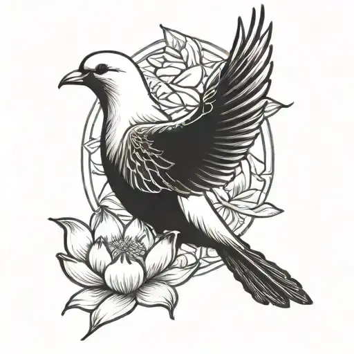 Dove And Lotus