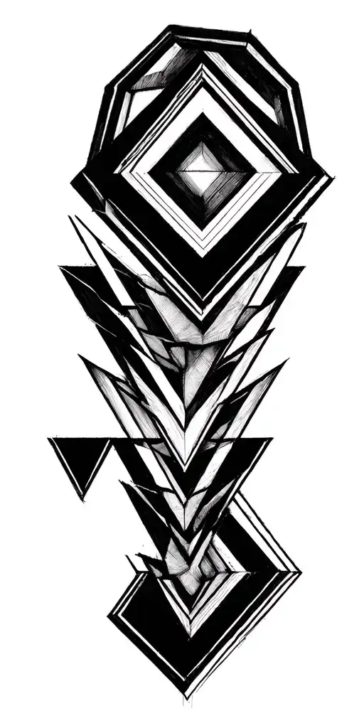 Think Lined Empty Triangles And Octagons