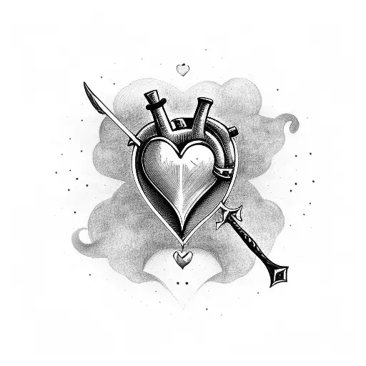 Heart With Sword Through It