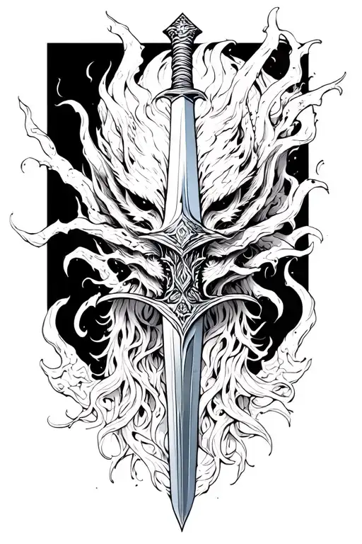 Creature With With Long Sword