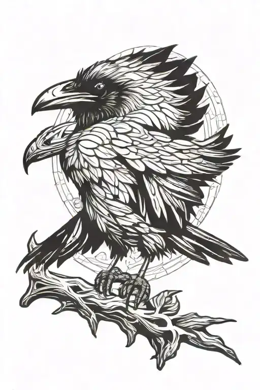 Raven Tattoo