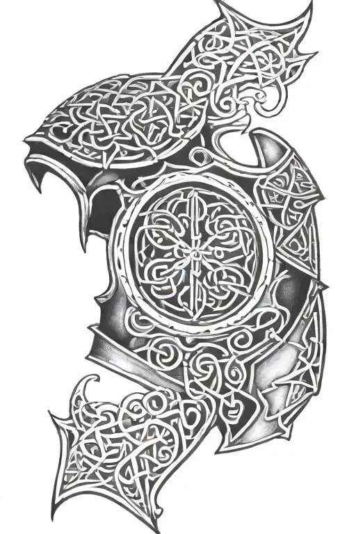 Celtic Shoulder Armor